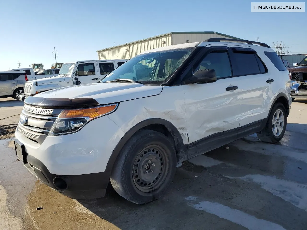 2013 Ford Explorer VIN: 1FM5K7B86DGA83597 Lot: 77029524