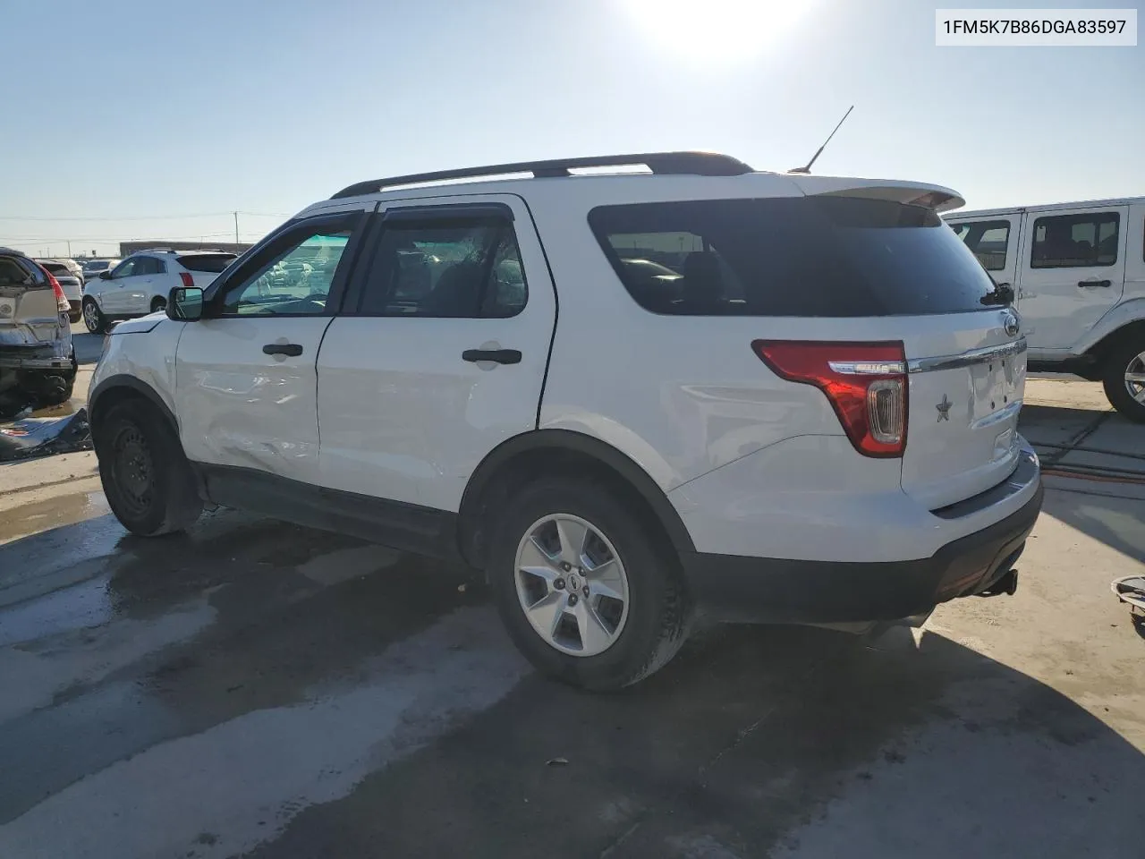 2013 Ford Explorer VIN: 1FM5K7B86DGA83597 Lot: 77029524