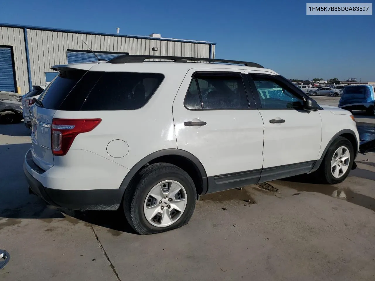 2013 Ford Explorer VIN: 1FM5K7B86DGA83597 Lot: 77029524