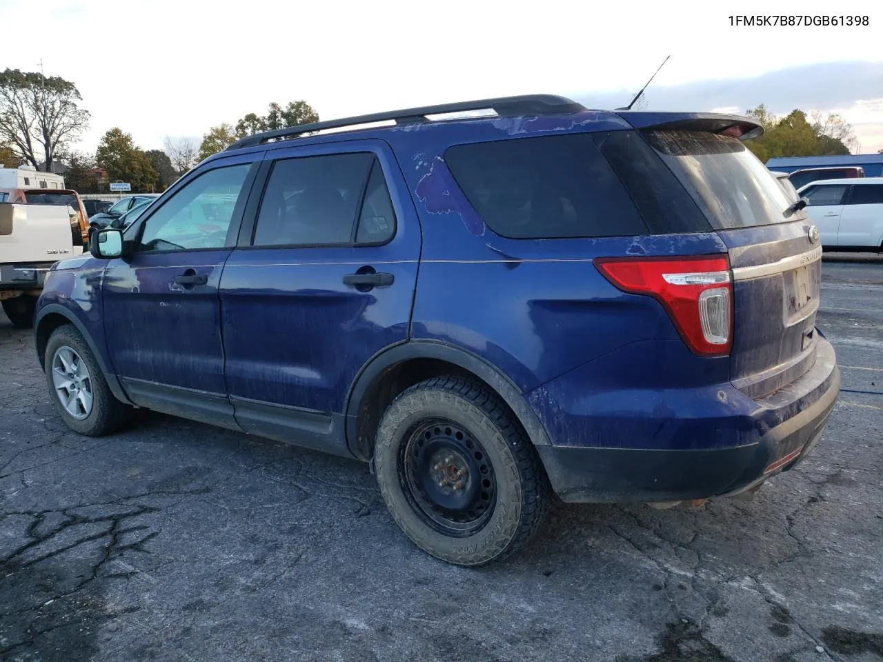 2013 Ford Explorer VIN: 1FM5K7B87DGB61398 Lot: 77126274