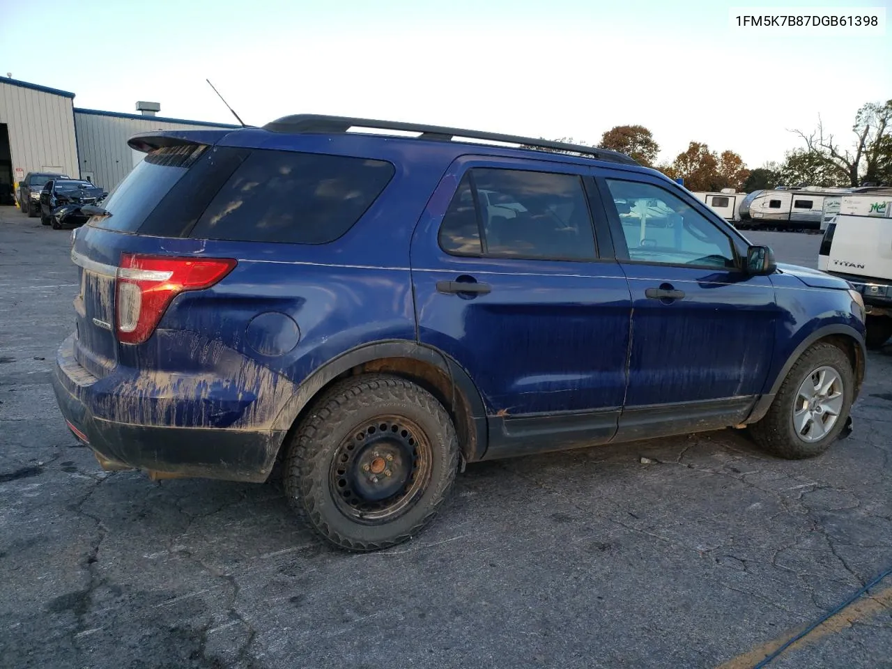 2013 Ford Explorer VIN: 1FM5K7B87DGB61398 Lot: 77126274