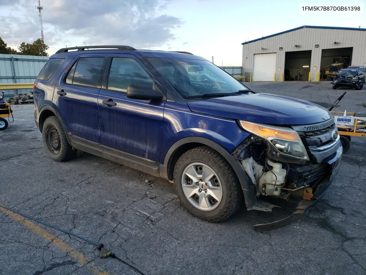 2013 Ford Explorer VIN: 1FM5K7B87DGB61398 Lot: 77126274