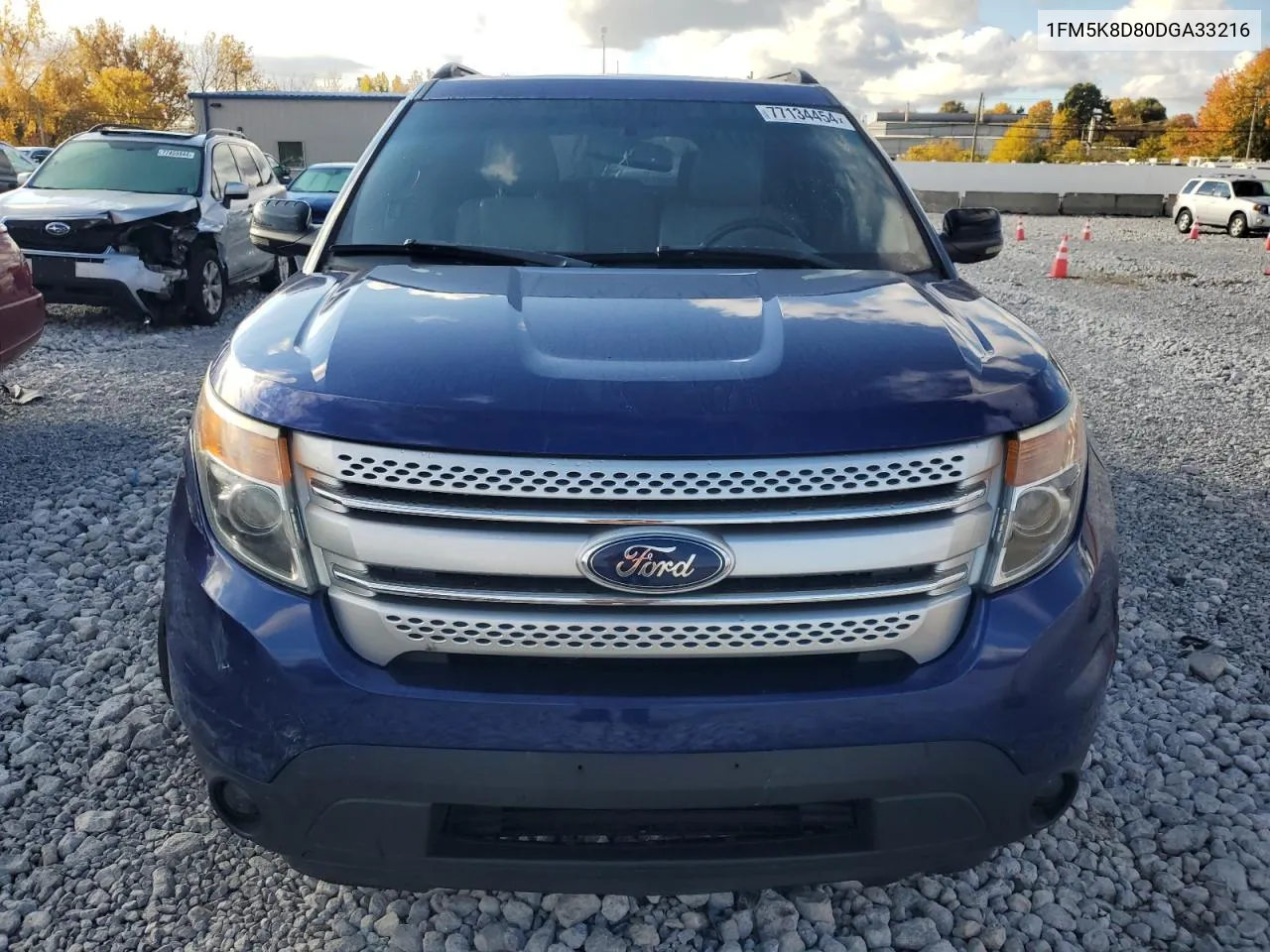 2013 Ford Explorer Xlt VIN: 1FM5K8D80DGA33216 Lot: 77134454