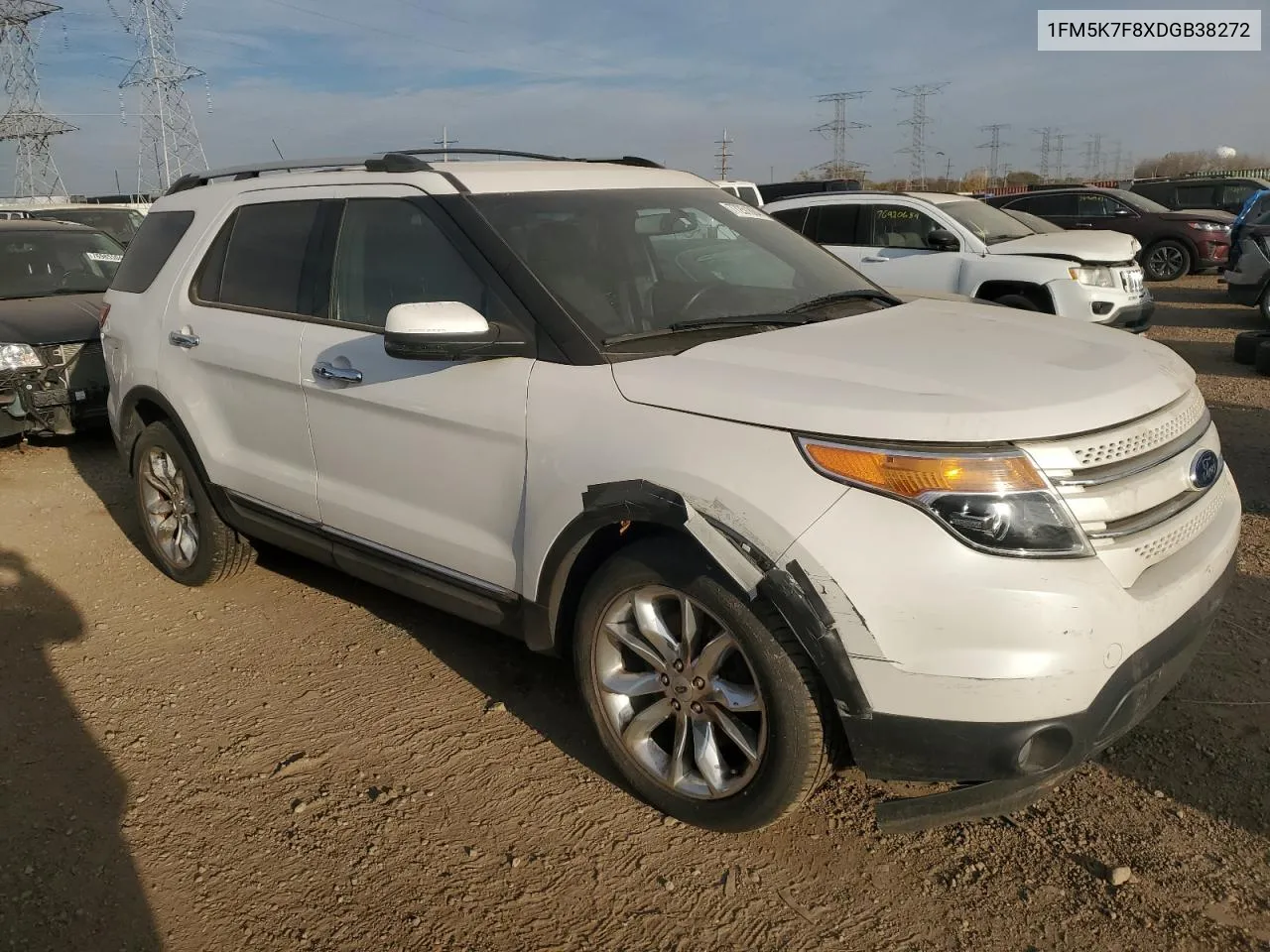 2013 Ford Explorer Limited VIN: 1FM5K7F8XDGB38272 Lot: 77251884