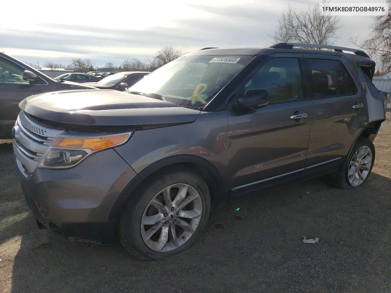 2013 Ford Explorer Xlt VIN: 1FM5K8D87DGB48976 Lot: 77328503