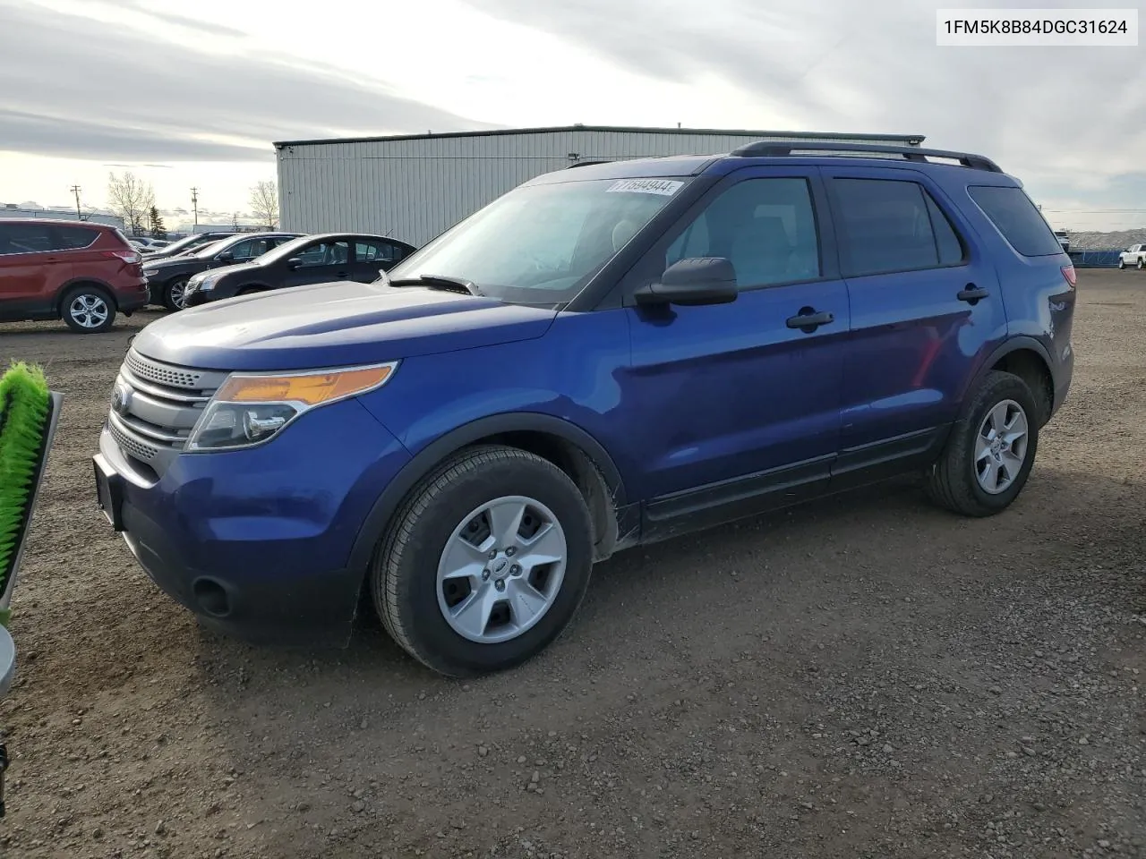 2013 Ford Explorer VIN: 1FM5K8B84DGC31624 Lot: 77594944