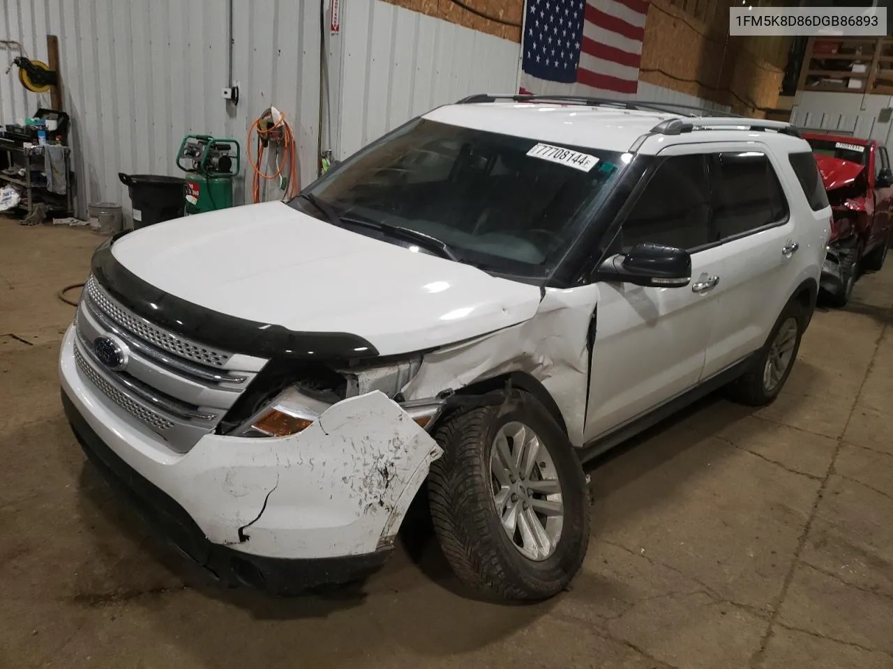 2013 Ford Explorer Xlt VIN: 1FM5K8D86DGB86893 Lot: 77708144