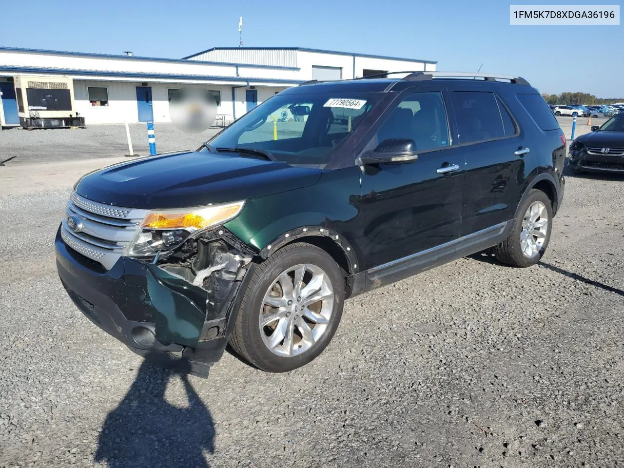 2013 Ford Explorer Xlt VIN: 1FM5K7D8XDGA36196 Lot: 77790564