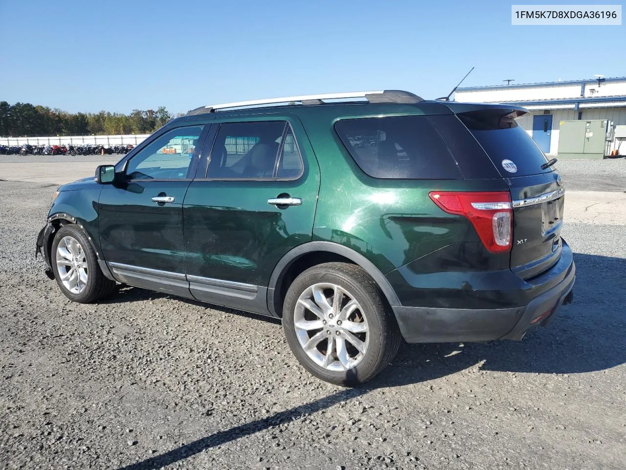 2013 Ford Explorer Xlt VIN: 1FM5K7D8XDGA36196 Lot: 77790564