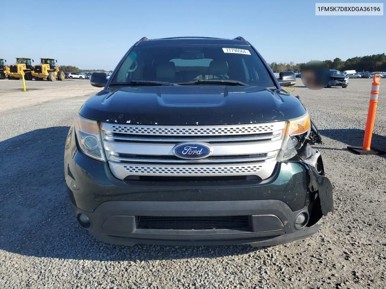 2013 Ford Explorer Xlt VIN: 1FM5K7D8XDGA36196 Lot: 77790564