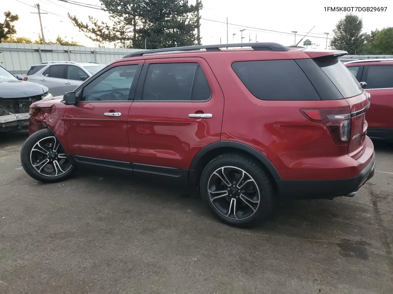 2013 Ford Explorer Sport VIN: 1FM5K8GT7DGB29697 Lot: 77803904