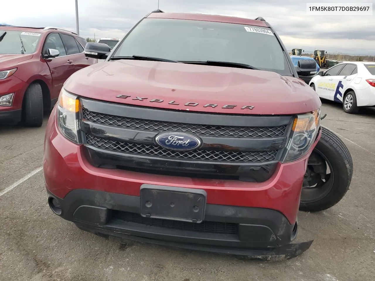 2013 Ford Explorer Sport VIN: 1FM5K8GT7DGB29697 Lot: 77803904