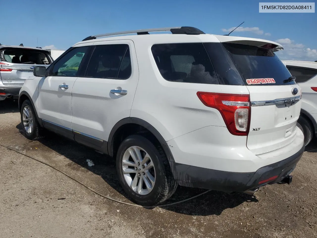 2013 Ford Explorer Xlt VIN: 1FM5K7D82DGA08411 Lot: 77864154