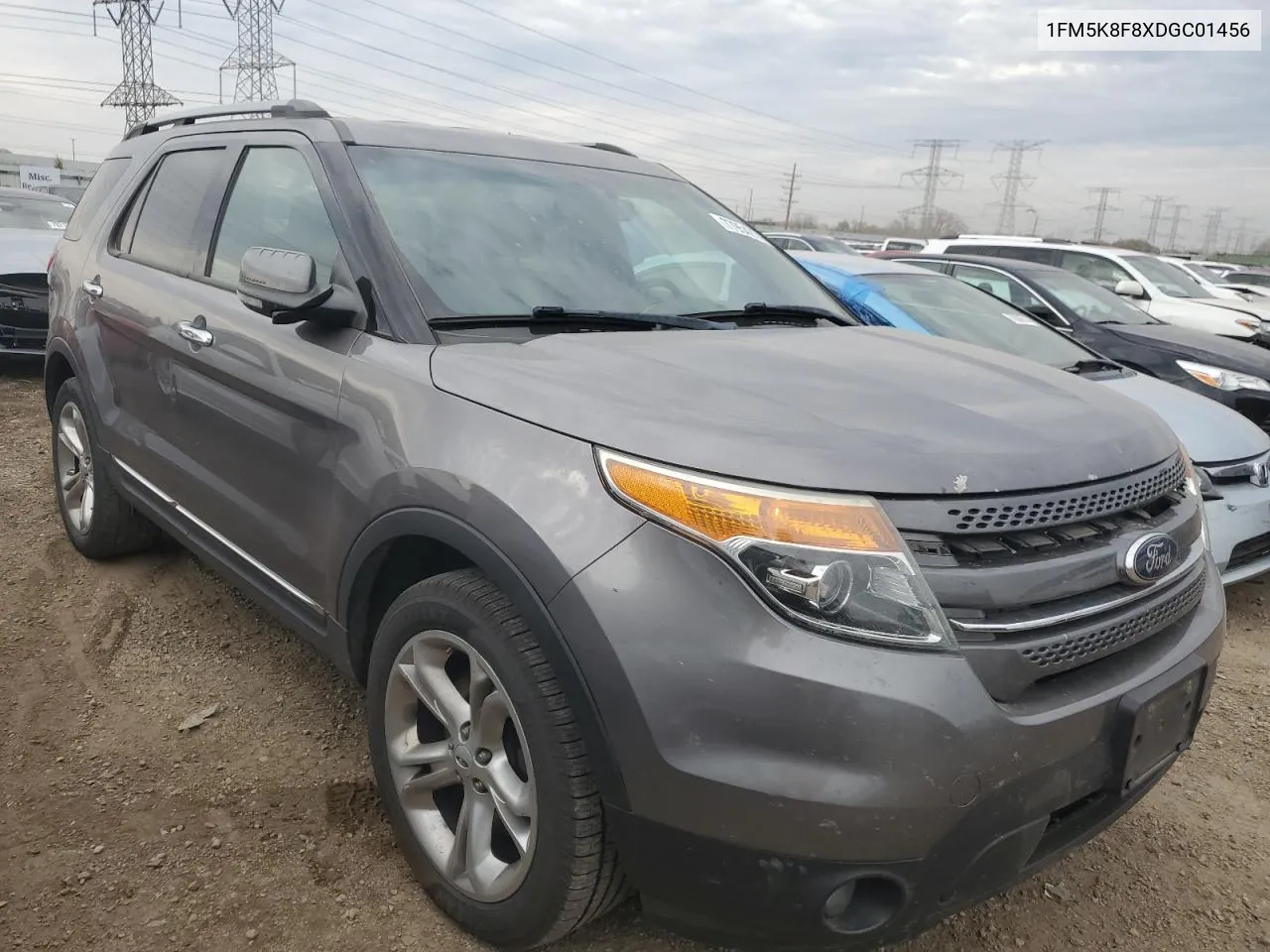 2013 Ford Explorer Limited VIN: 1FM5K8F8XDGC01456 Lot: 77954214