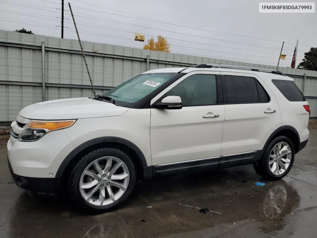 2013 Ford Explorer Limited VIN: 1FM5K8F85DGA79993 Lot: 78066334