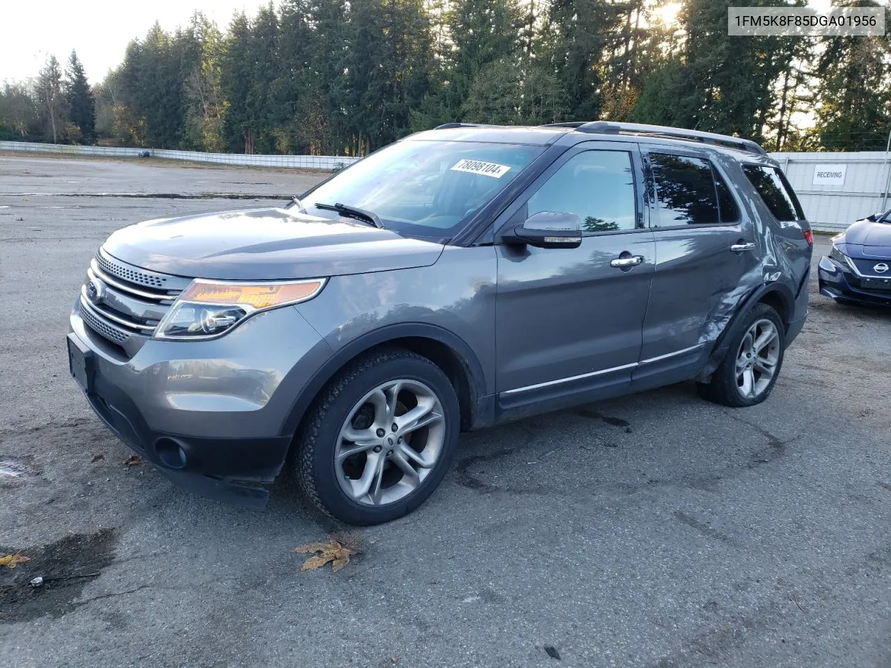 2013 Ford Explorer Limited VIN: 1FM5K8F85DGA01956 Lot: 78098104