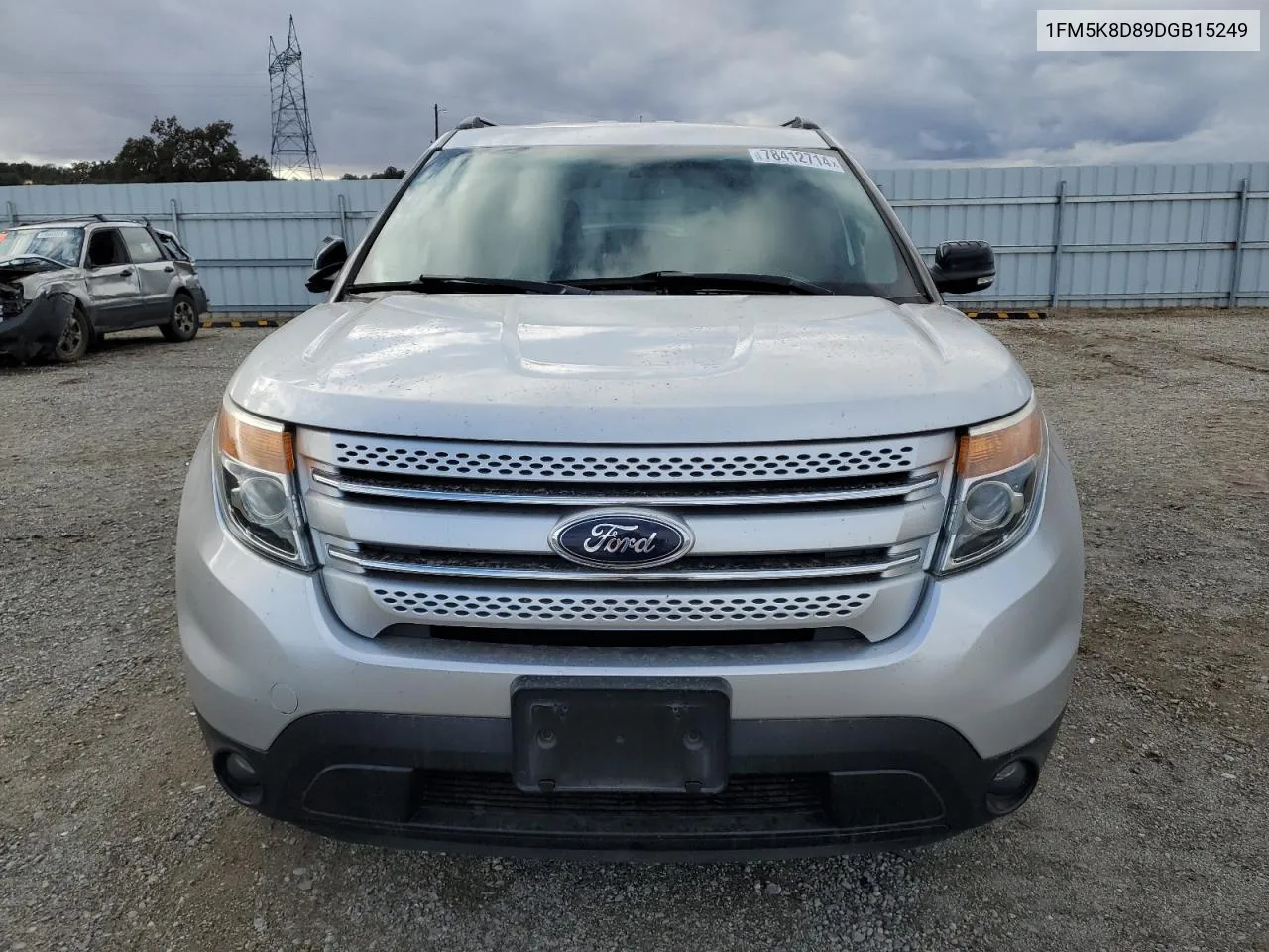 2013 Ford Explorer Xlt VIN: 1FM5K8D89DGB15249 Lot: 78412714