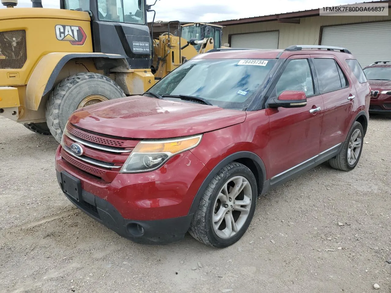 2013 Ford Explorer Limited VIN: 1FM5K7F80DGA66837 Lot: 78449734