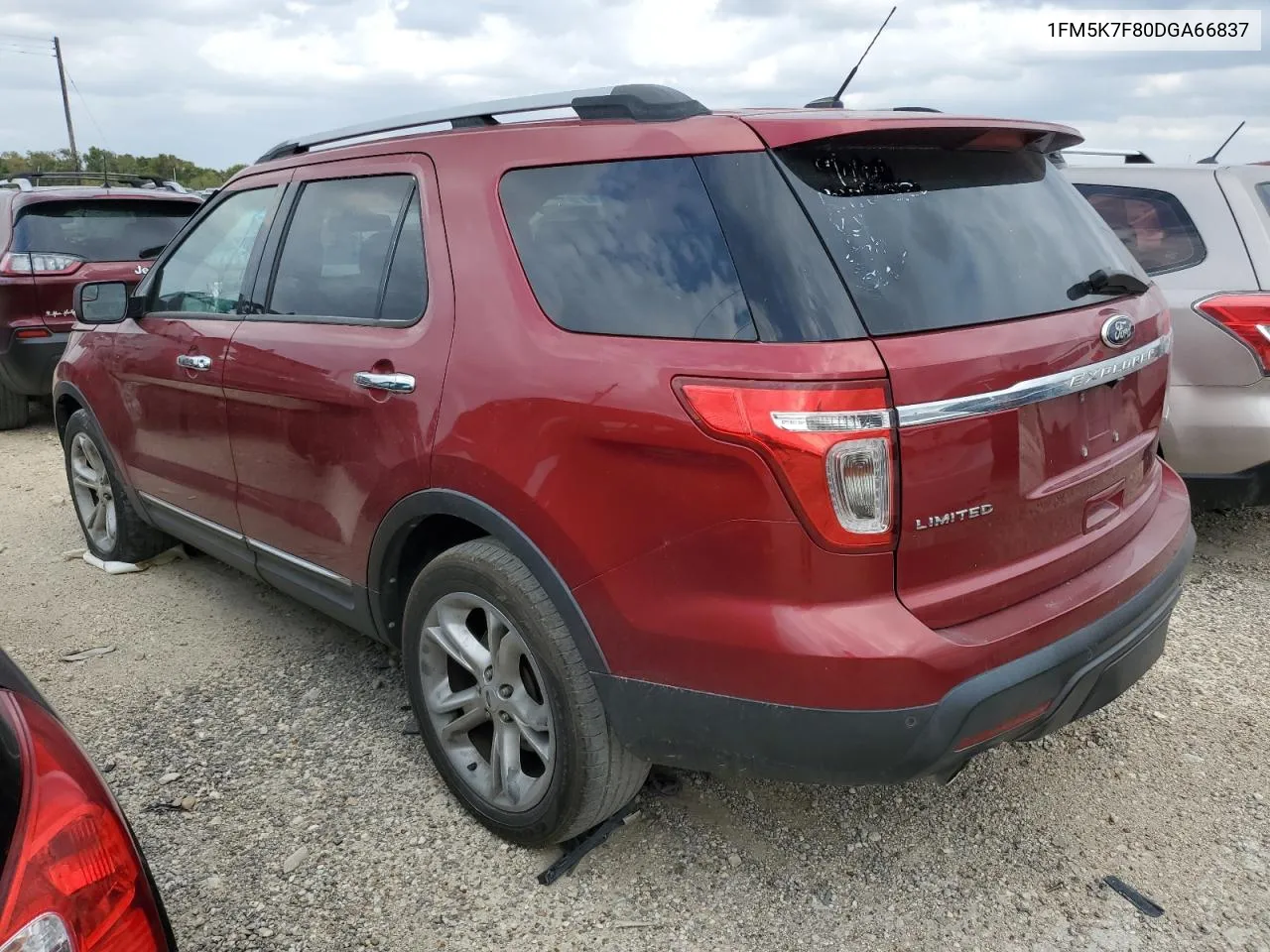 2013 Ford Explorer Limited VIN: 1FM5K7F80DGA66837 Lot: 78449734