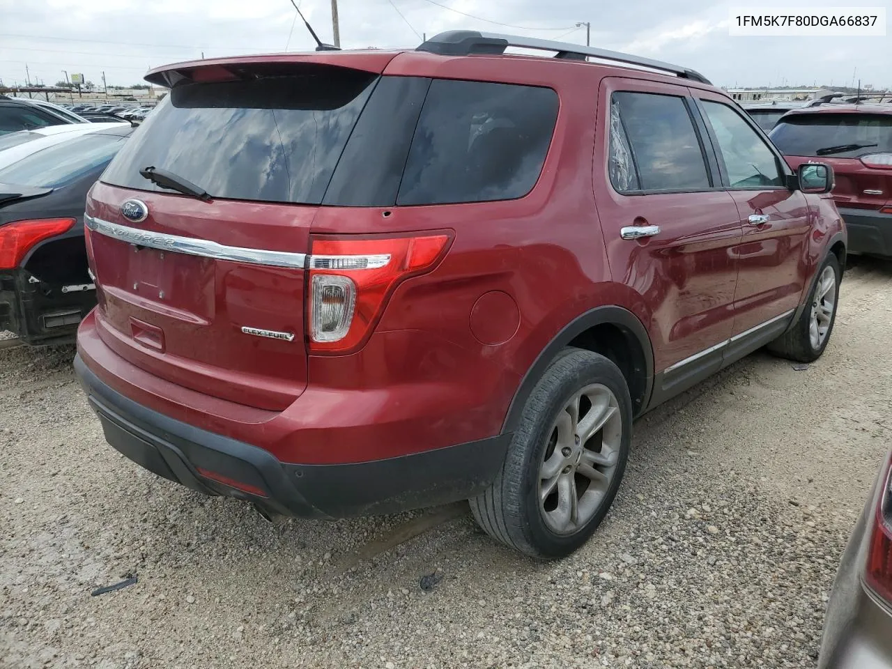 2013 Ford Explorer Limited VIN: 1FM5K7F80DGA66837 Lot: 78449734