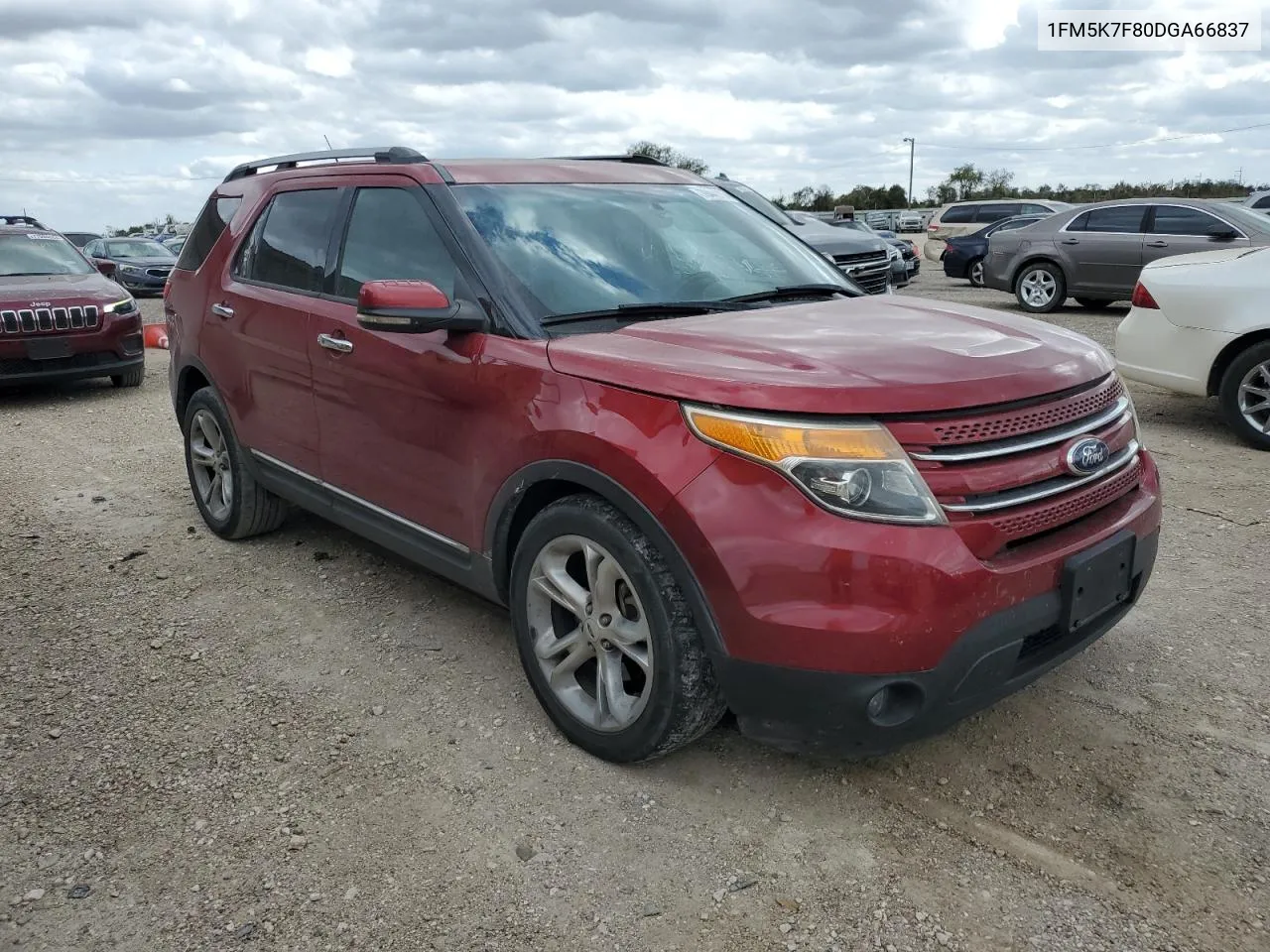 2013 Ford Explorer Limited VIN: 1FM5K7F80DGA66837 Lot: 78449734