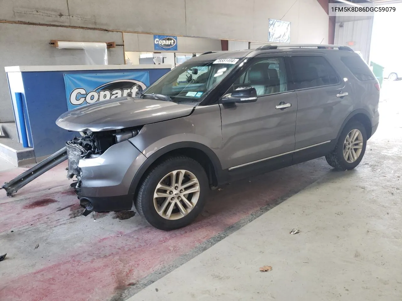 2013 Ford Explorer Xlt VIN: 1FM5K8D86DGC59079 Lot: 78551404