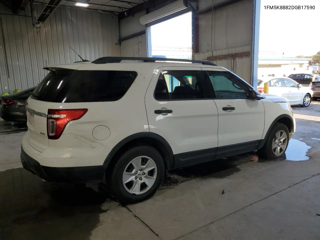 2013 Ford Explorer VIN: 1FM5K8B82DGB17590 Lot: 79195784