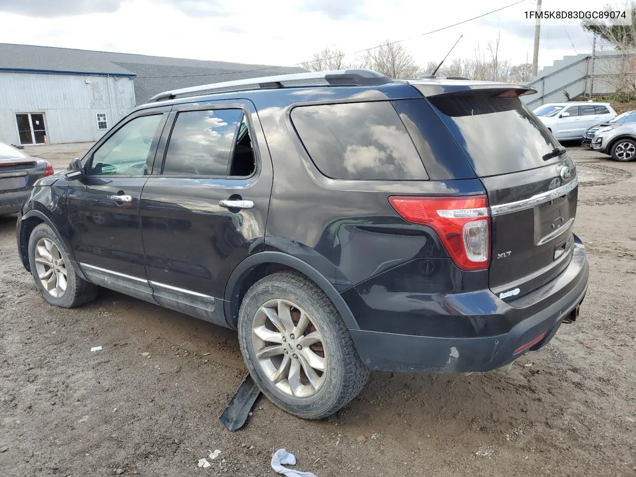 2013 Ford Explorer Xlt VIN: 1FM5K8D83DGC89074 Lot: 79971394