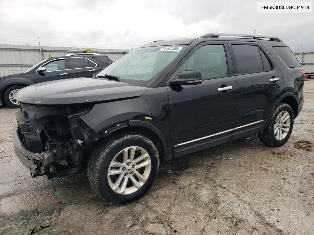 2013 Ford Explorer Xlt VIN: 1FM5K8D80DGC04918 Lot: 81182464