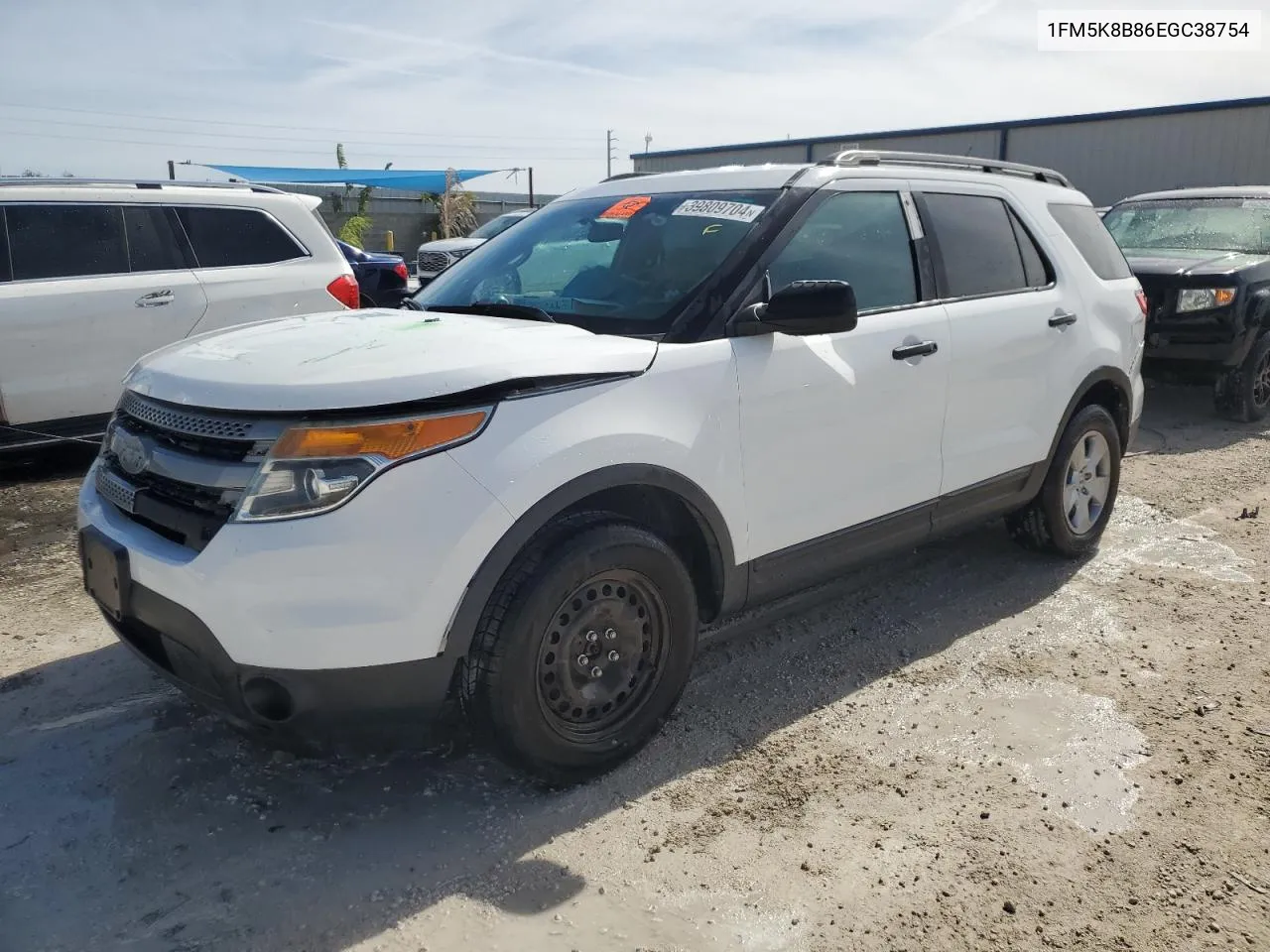 1FM5K8B86EGC38754 2014 Ford Explorer