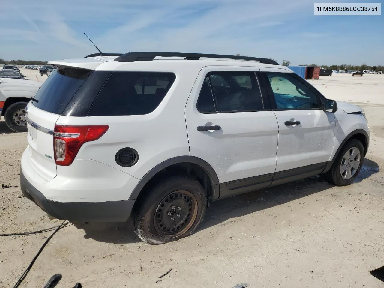 1FM5K8B86EGC38754 2014 Ford Explorer