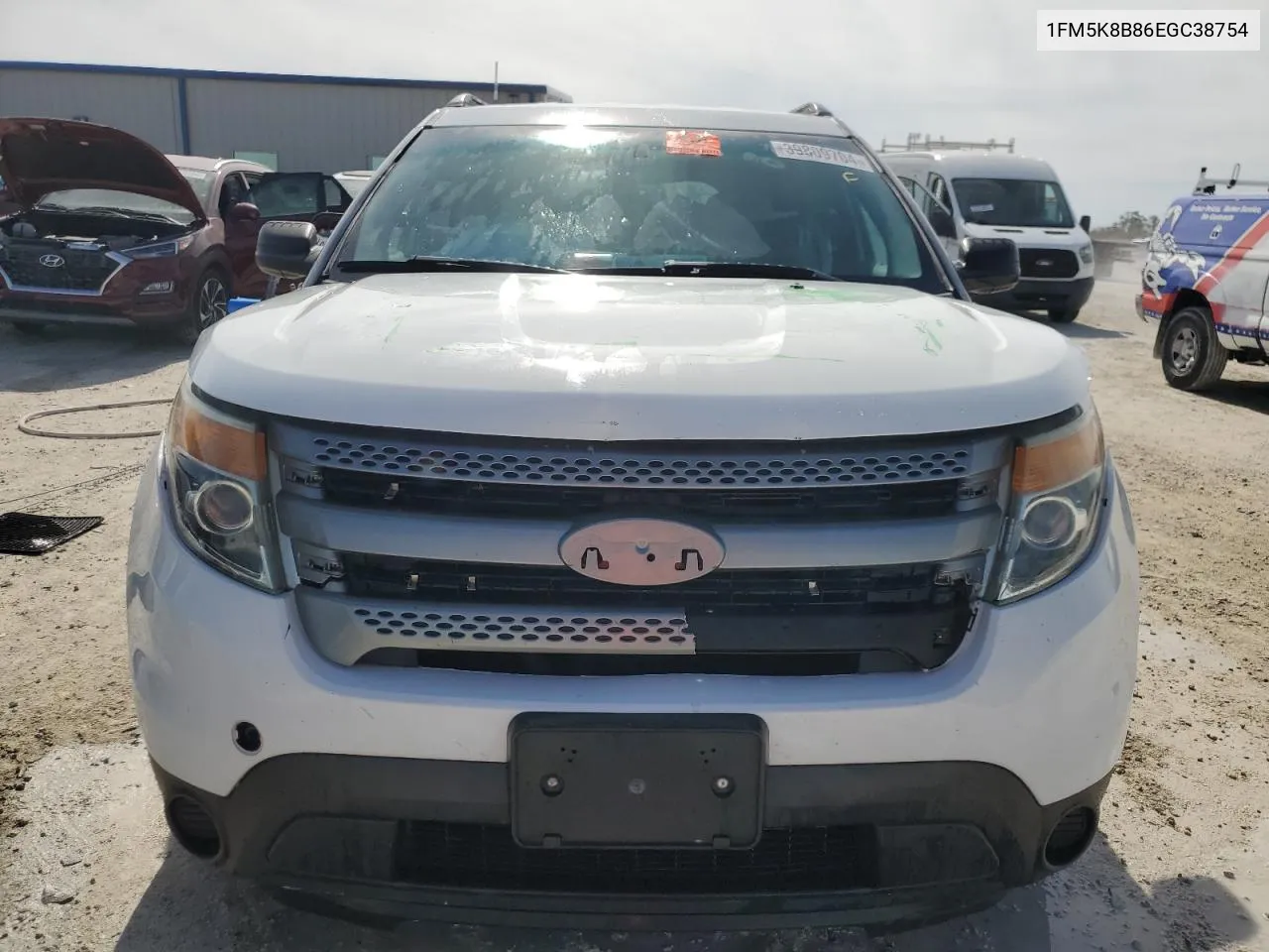 1FM5K8B86EGC38754 2014 Ford Explorer