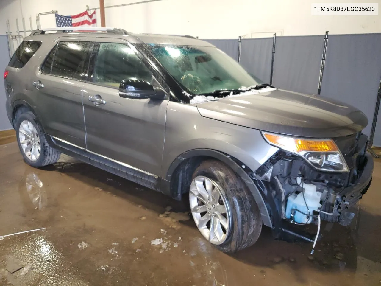 2014 Ford Explorer Xlt VIN: 1FM5K8D87EGC35620 Lot: 40051874