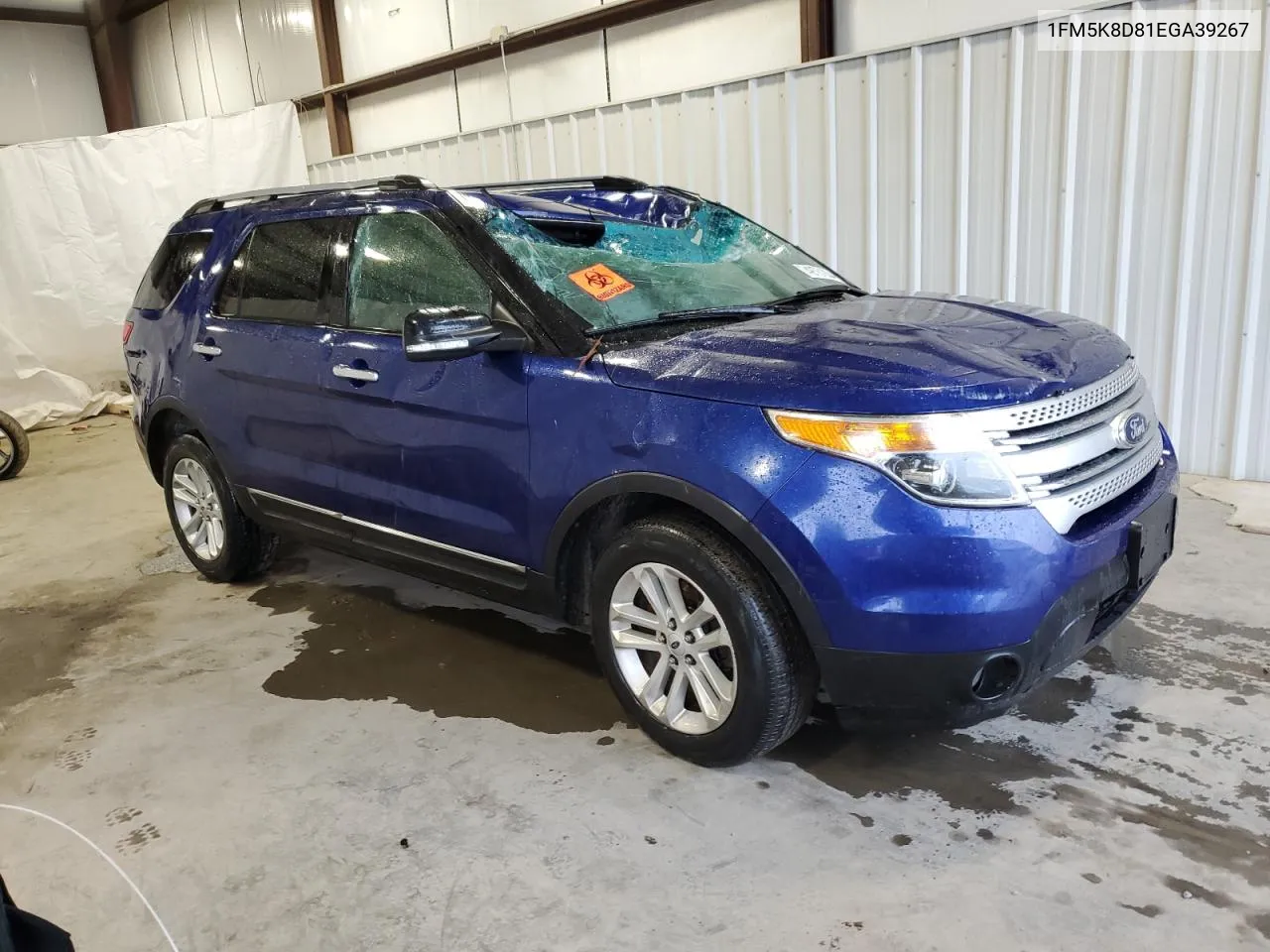 2014 Ford Explorer Xlt VIN: 1FM5K8D81EGA39267 Lot: 49761834