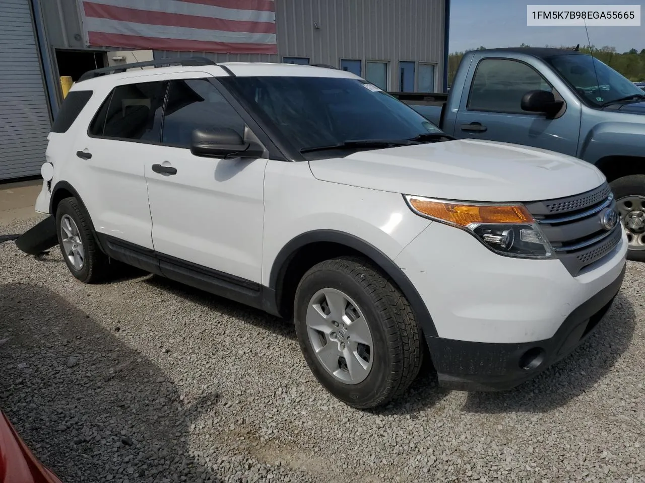 2014 Ford Explorer VIN: 1FM5K7B98EGA55665 Lot: 51171884