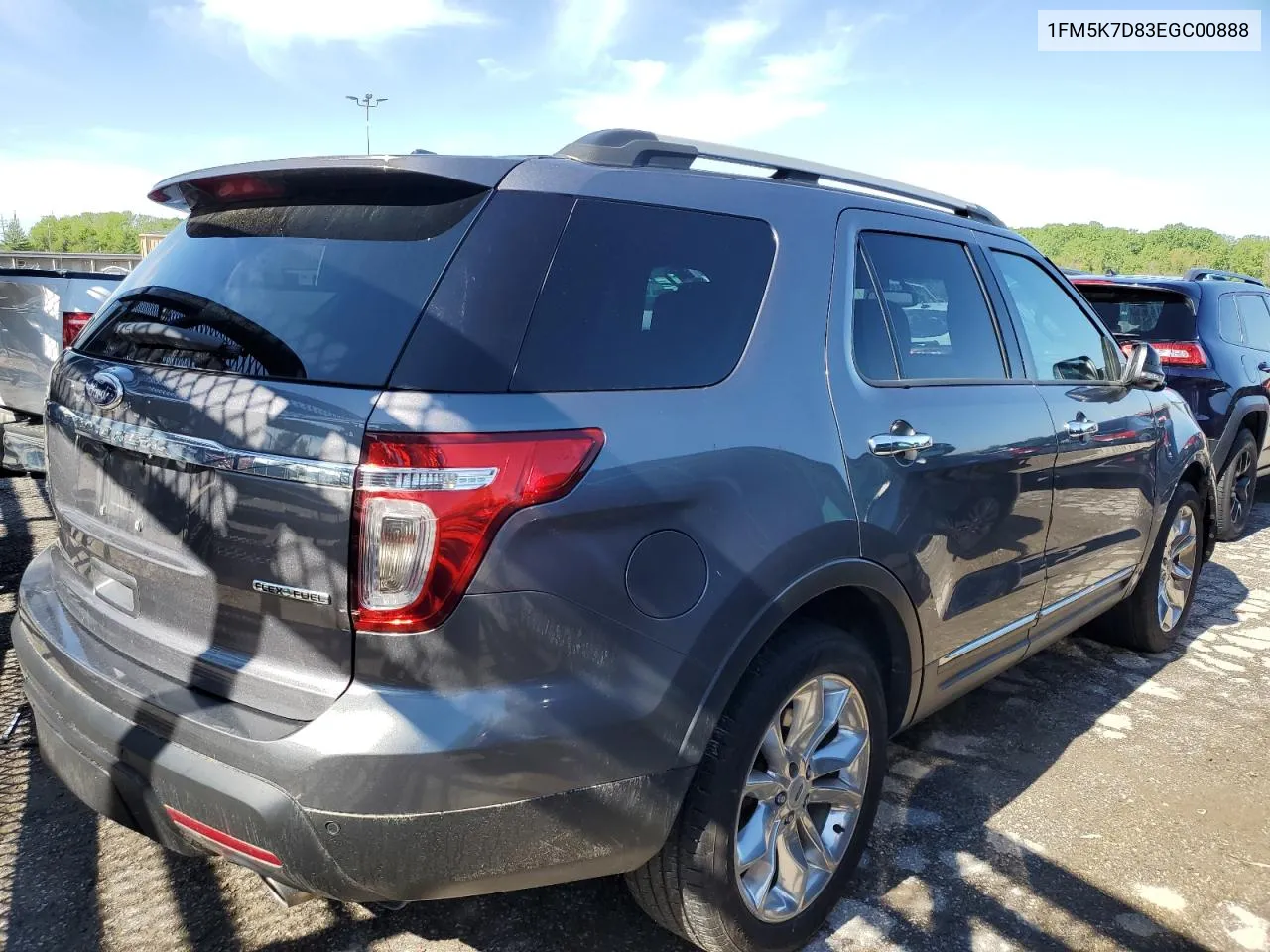 1FM5K7D83EGC00888 2014 Ford Explorer Xlt