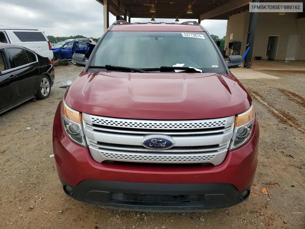 2014 Ford Explorer Xlt VIN: 1FM5K7D85EGB88162 Lot: 53773874