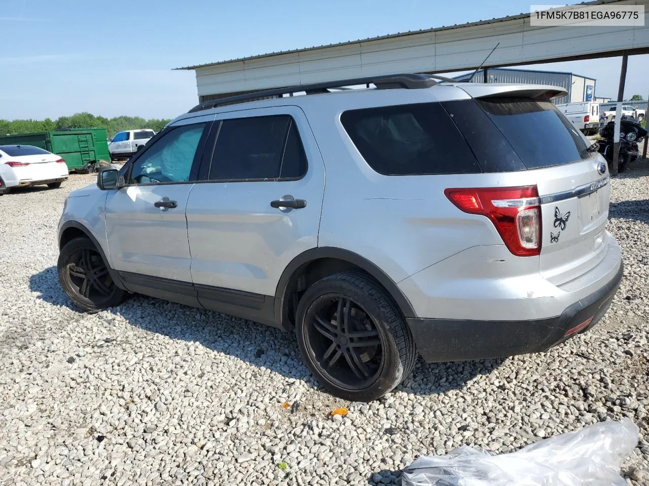 2014 Ford Explorer VIN: 1FM5K7B81EGA96775 Lot: 54755014