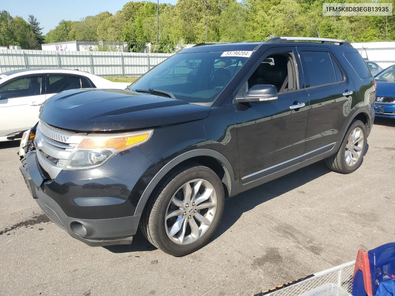 1FM5K8D83EGB13935 2014 Ford Explorer Xlt