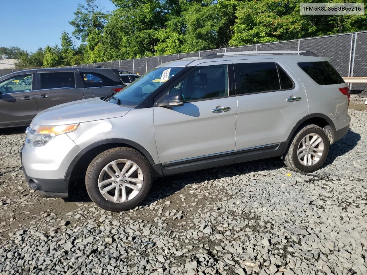 2014 Ford Explorer Xlt VIN: 1FM5K8D85EGB66216 Lot: 56553444