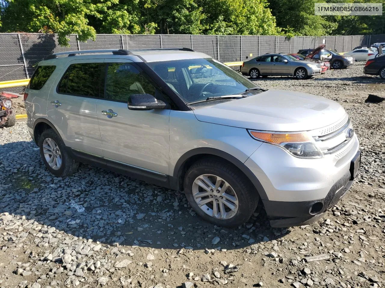 2014 Ford Explorer Xlt VIN: 1FM5K8D85EGB66216 Lot: 56553444