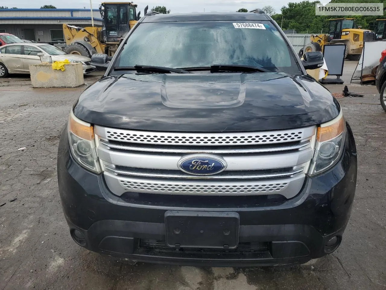 2014 Ford Explorer Xlt VIN: 1FM5K7D80EGC06535 Lot: 57688474