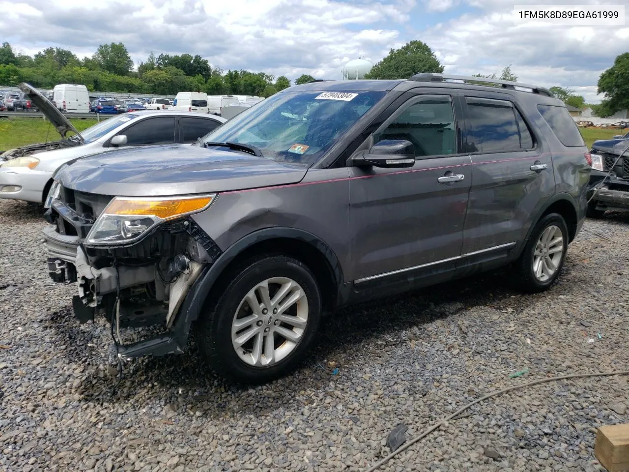 2014 Ford Explorer Xlt VIN: 1FM5K8D89EGA61999 Lot: 57940304