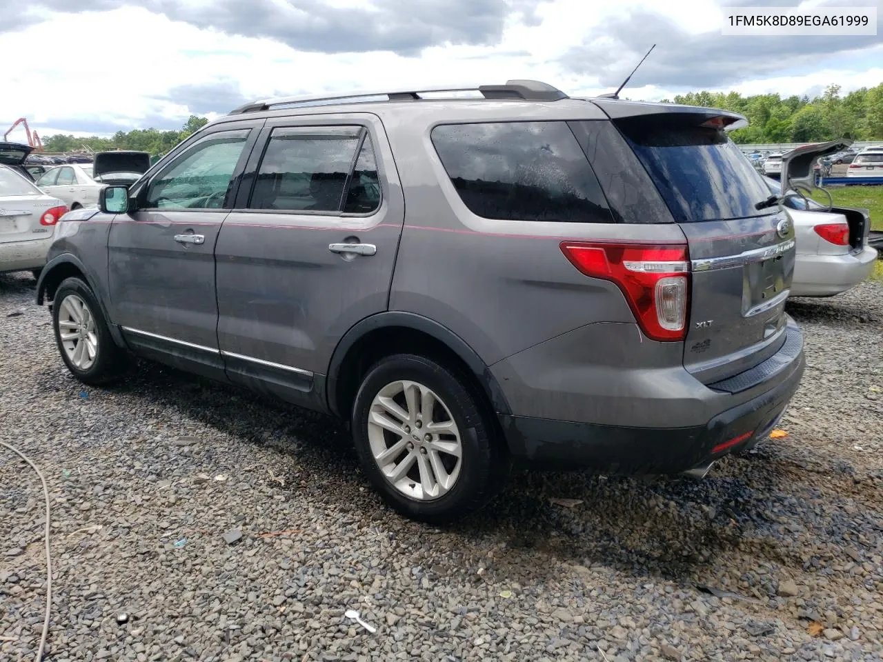 2014 Ford Explorer Xlt VIN: 1FM5K8D89EGA61999 Lot: 57940304