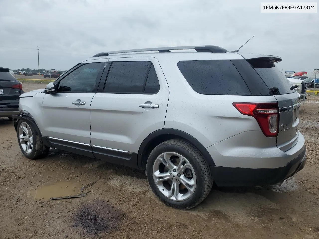 2014 Ford Explorer Limited VIN: 1FM5K7F83EGA17312 Lot: 59705654