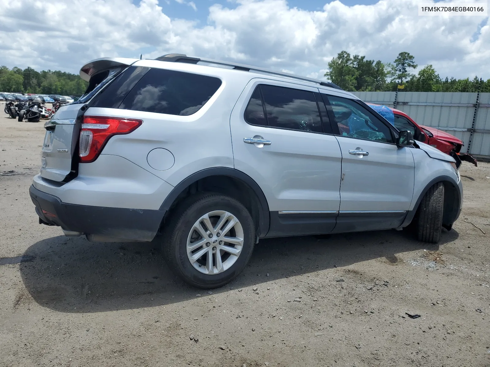 2014 Ford Explorer Xlt VIN: 1FM5K7D84EGB40166 Lot: 59930374