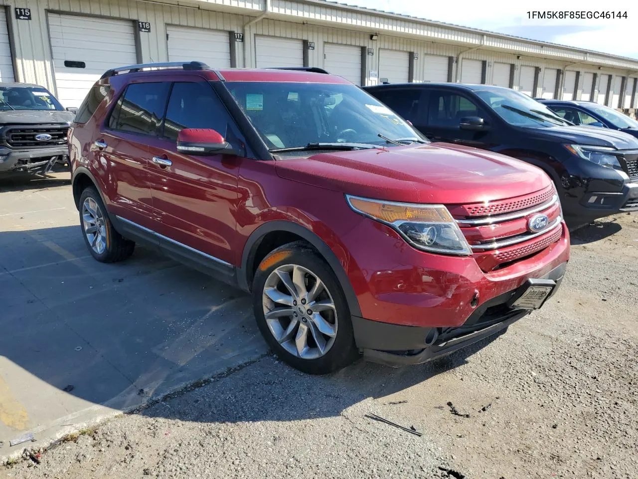 1FM5K8F85EGC46144 2014 Ford Explorer Limited