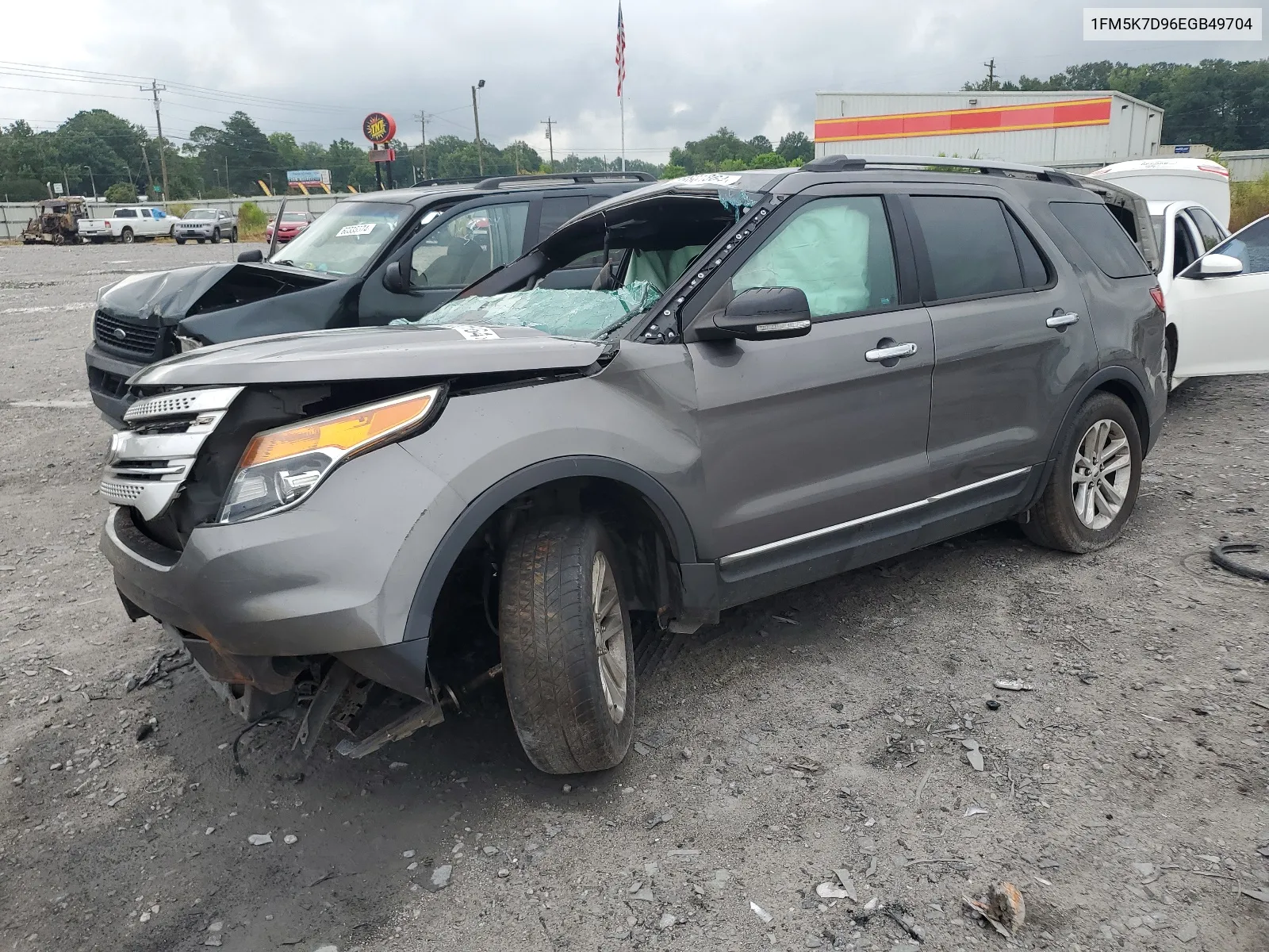 2014 Ford Explorer Xlt VIN: 1FM5K7D96EGB49704 Lot: 60601864