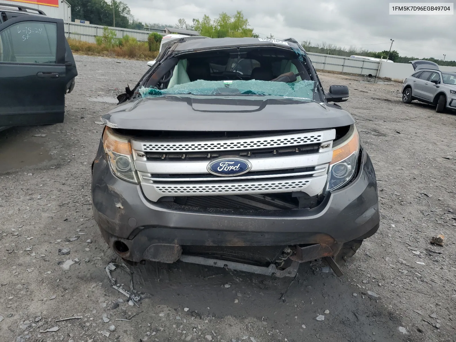 2014 Ford Explorer Xlt VIN: 1FM5K7D96EGB49704 Lot: 60601864