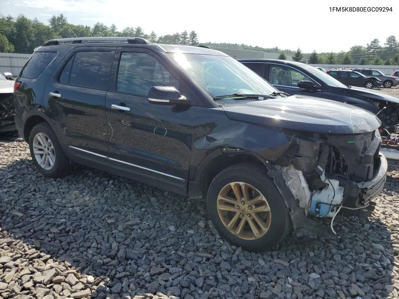 2014 Ford Explorer Xlt VIN: 1FM5K8D80EGC09294 Lot: 61294704